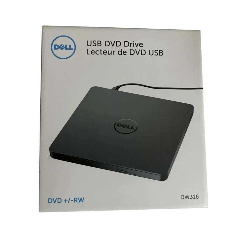 Dell External DVD Drive USB DW316 Black
